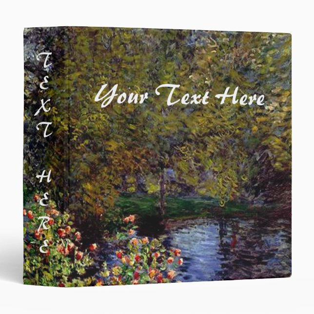 Coin du jardin par le classeur de Monet (Devant/Côté)