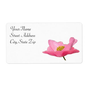 Coin rose de pavot
