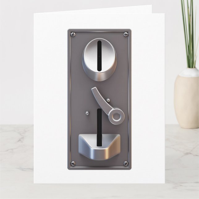 Coin Slot Facade Card (Front)
