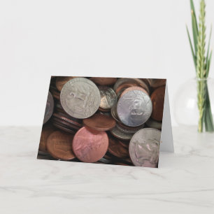 "Coinage" Congratulatory Card