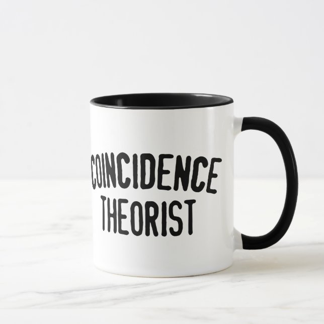 Coincidence Theorist - Coffee Mug (Right)