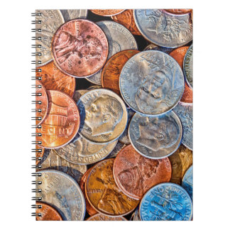Coined Currency Notebook