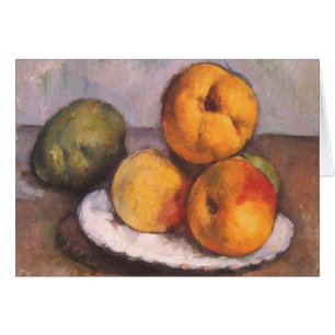 coing, pommes, poires de Paul Cezanne