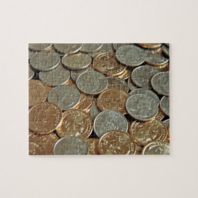 Coins Jigsaw Puzzle (Horizontal)