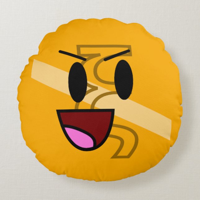 Coiny from Foney's Adventures Plush Round Pillow (Front)