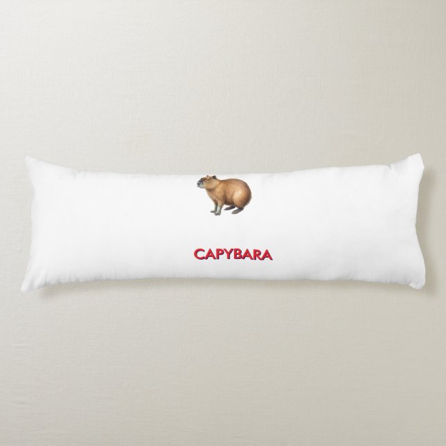 Cojin de capybara body pillow (Front)