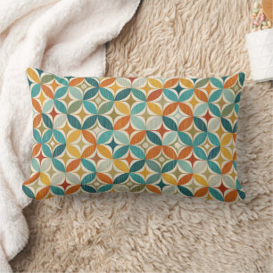 Cojín Decorativo Pattern Mid-Century Geometric Lumbar Pillow