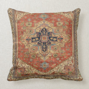 COJÍN DECORATIVO SYMMETRIC PERSIAN VINTAGE PATTER THROW PILLOW