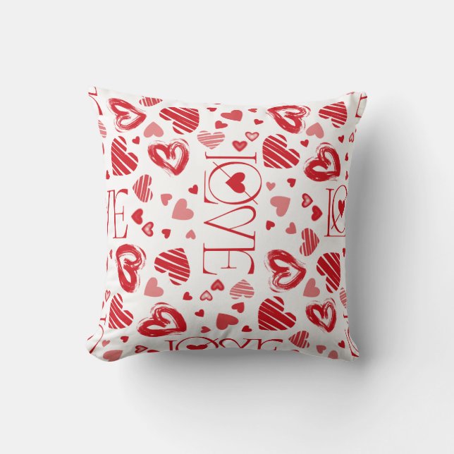 Cojin LOVE Throw Pillow (Front)