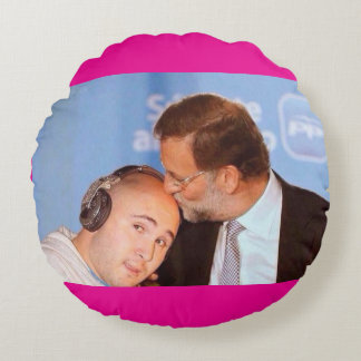 Cojín Mariano and his son Round Pillow