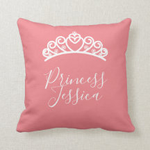 Cojín Princesa Corona Personalized