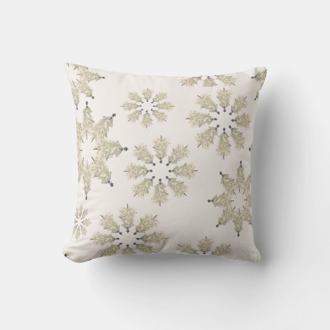 Cojín with Christmas design. Throw Pillow (Front)