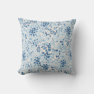 Cojin with split tiles design throw pillow