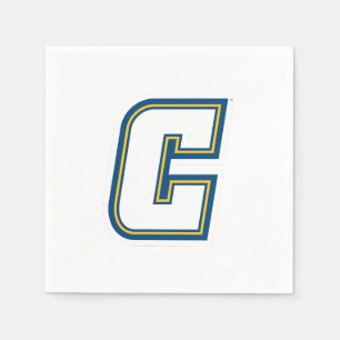 Coker University Logo Napkin