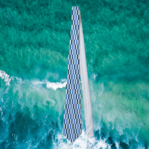 Col cravate Blue Line Flow