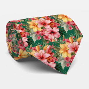Col cravate d'été   Hibiscus tropical