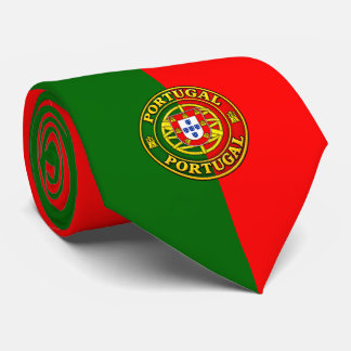 Col cravate drapeau du Portugal, drapeau portugais