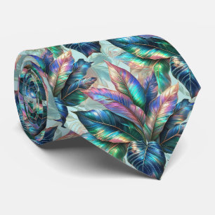 Col de cravate Life of the Party Feuilles tropic