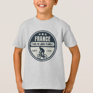 Col de Joux Plane french Alpes bicycle tour T-Shirt