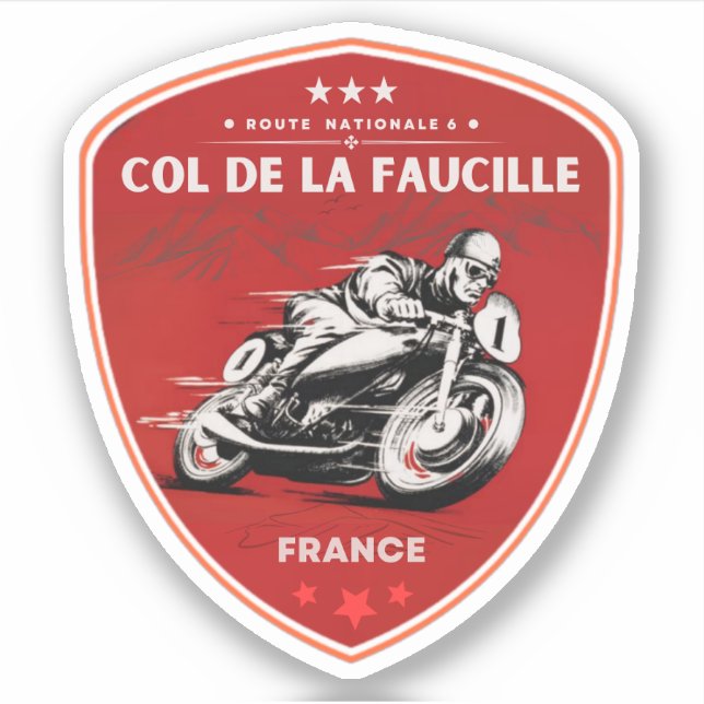  Col de la Faucille french Alpes motobike tour (Front)