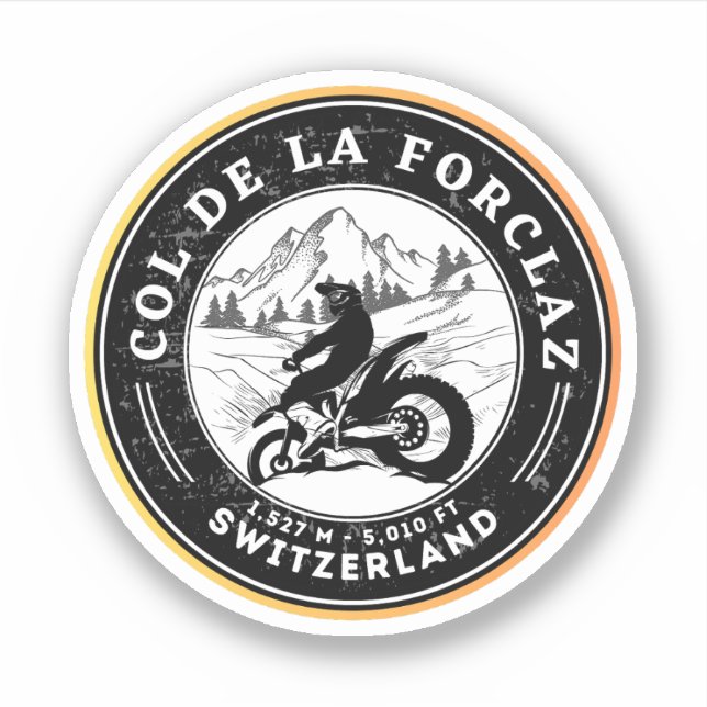  Col de la Forclaz swiss–alps motorcycle tour (Front)