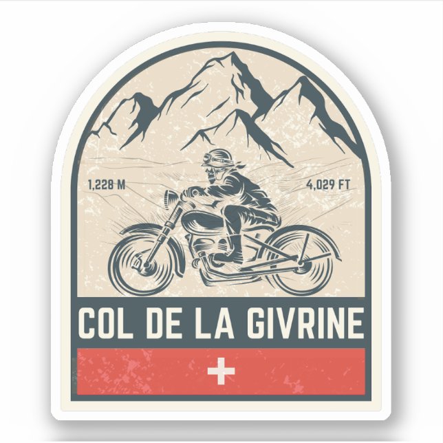 Col de la Givrine swiss–alps motorcycle tour (Front)