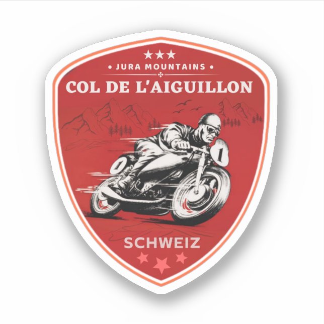  Col de l'Aiguillon swiss–alps motorcycle tour (Front)