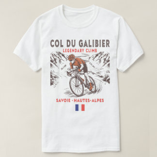 Col du Galibier Cycling | Legendary French T-Shirt