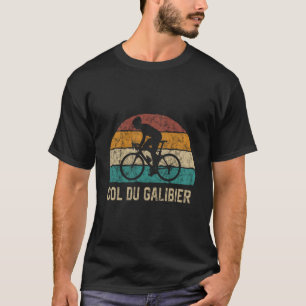 Col Du Galibier Montée à vélo TShirt Cyclisme r
