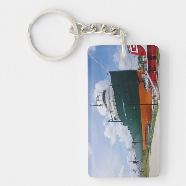 Col James M. Schoonmaker acrylic key chain (Front)