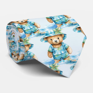 Col Teddy Bear cravate