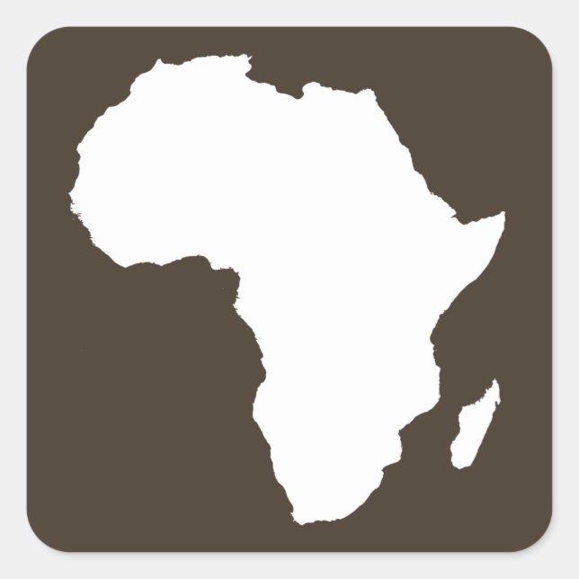 Cola Audacious Africa Square Sticker (Front)