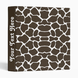 Cola Safari Giraffe with text Binder