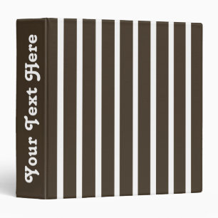 Cola Safari Stripe Binder