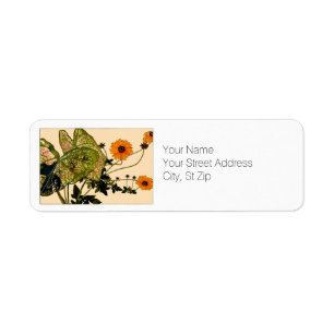 Coladiums & Coreopsis Botanical Art Return Adresse