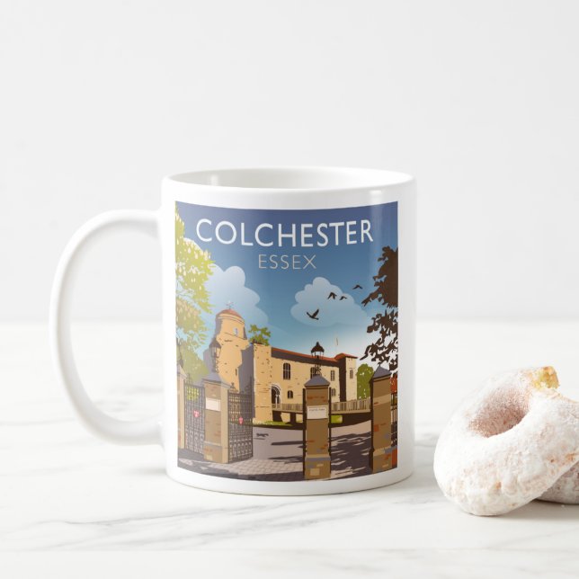 Colchester Essex Coffee Mug (With Donut)
