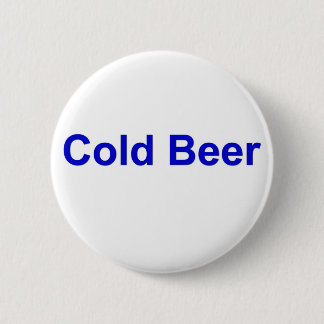 cold beer 2 inch round button