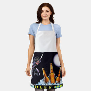 Cold Beer shirt Apron
