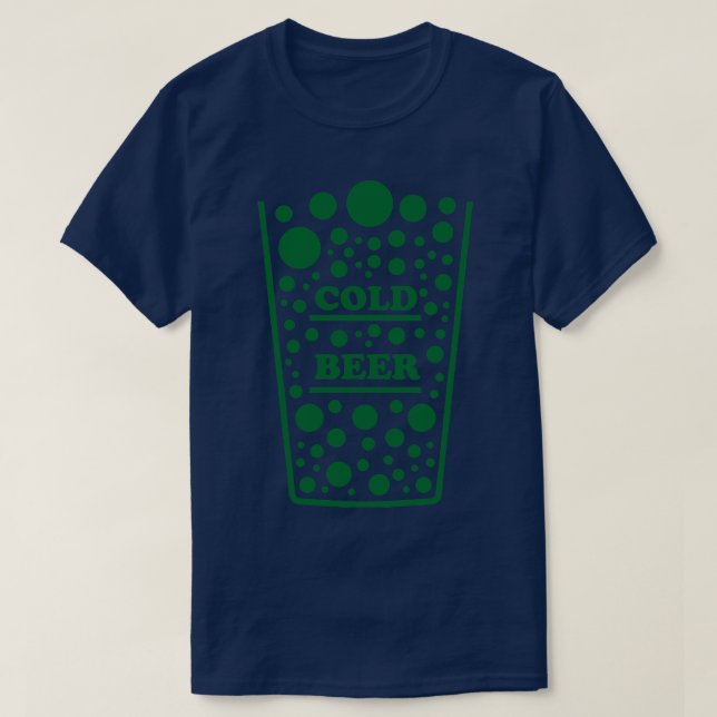 Cold Beer T-Shirt (Design Front)