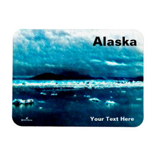 Cold Blue Sea Magnet