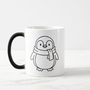 Cold But Cute Penguin Magic Mug
