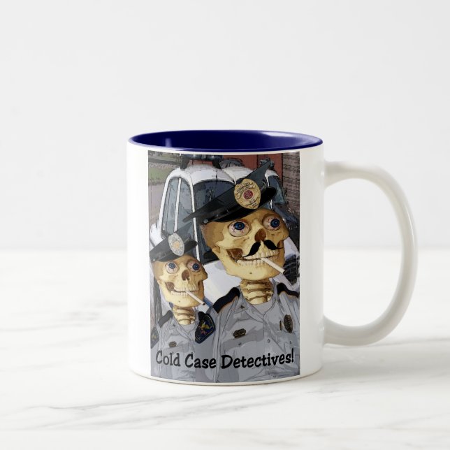 Cold Case Detectives Two-Tone Coffee Mug (Right)