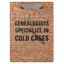 Cold Cases Clipboard