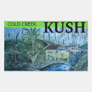 COLD CREEK KUSH STICKER