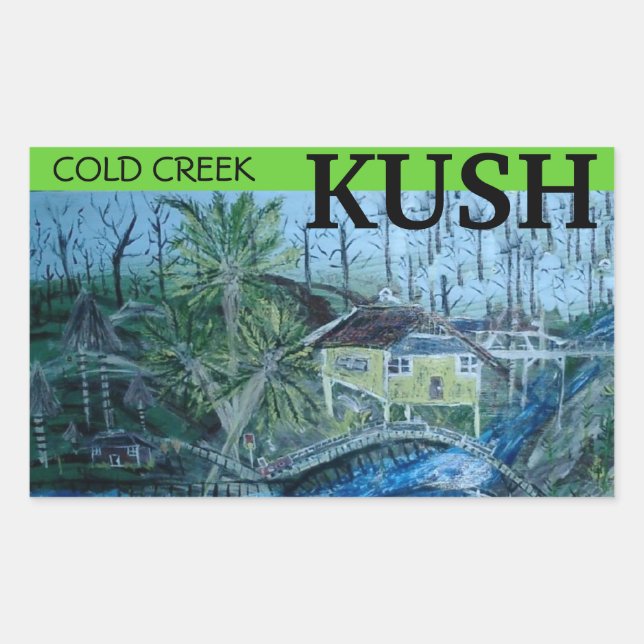 COLD CREEK KUSH STICKER (Front)