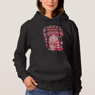 Cold Days Warm Hearts Pink Lattes Christmas Hoodie