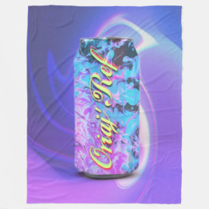 Cold Drink Fleece Blanket