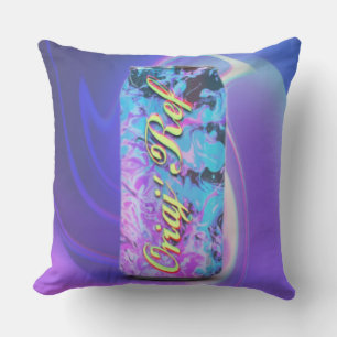 Cold Drink Throw Pillow