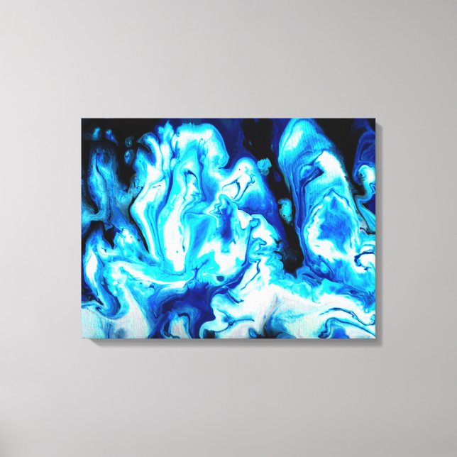 Cold Fire Canvas Print (Front)