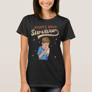 Cold Flue Vintage Stuffy Nose Survivor 1 T-Shirt